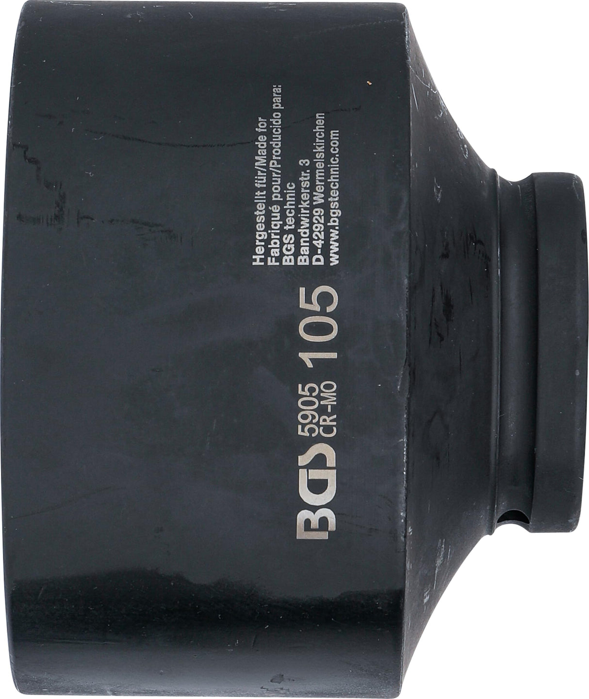 BGS 5905 | Llaves de vaso impacto hexagonal | entrada 25 mm (1") | 105 mm