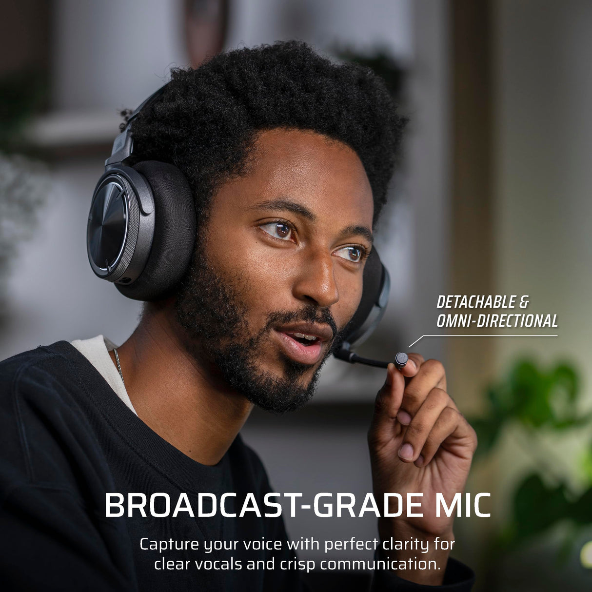 Corsair Virtuoso MAX Wireless para Xbox Auriculares para Juegos con Bluetooth – Dolby Atmos, Cancelación Activa del Ruido, Micrófono de Calidad Broadcast, para Xbox, PC, Mac – Carbono