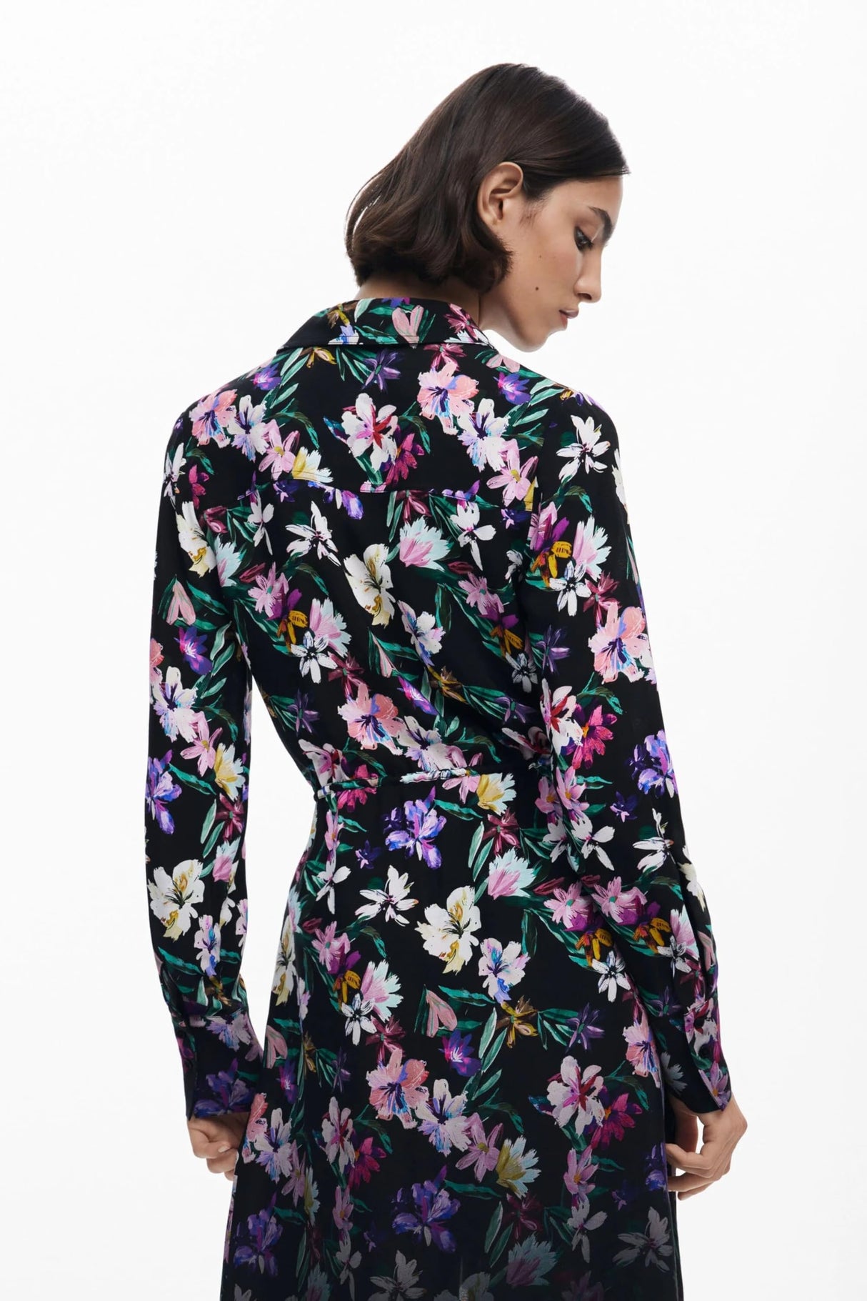 Desigual Vest_Camisero_ACRIL Casual Dress, Acabado del Material, L Women's