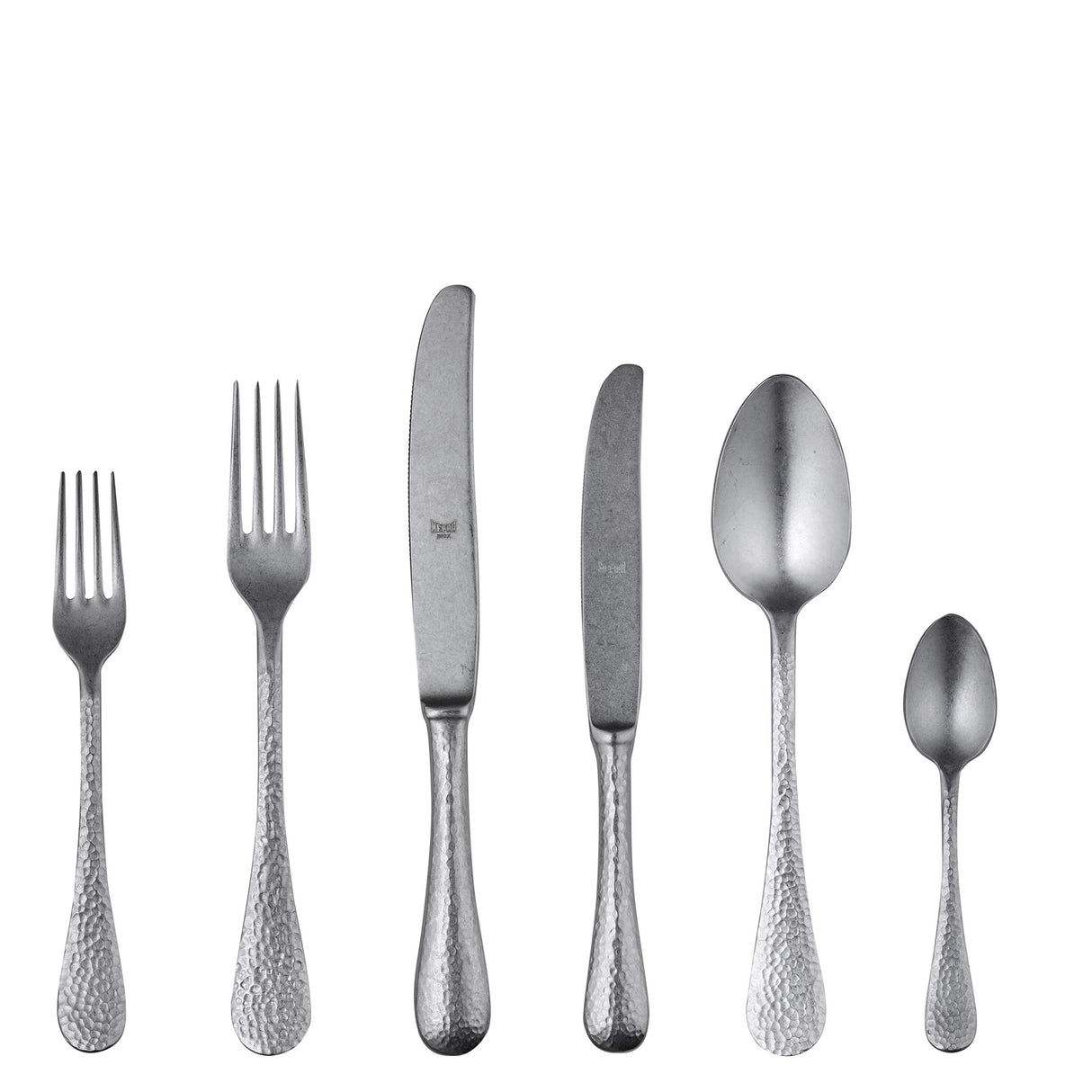 MEPRA Epoque Pewter Juego de 30 Piezas Moka, Acero Inoxidable, Peltre