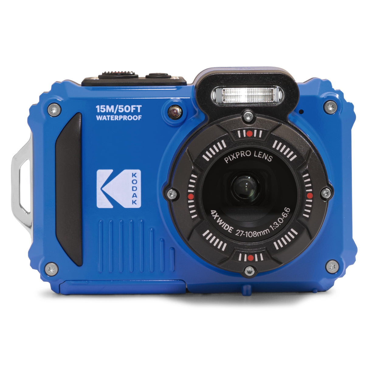 KODAK Pixpro WPZ2 - Cámara de Fotos Digital compacta, 16 mm, Impermeable y antigolpes, Color Amarillo