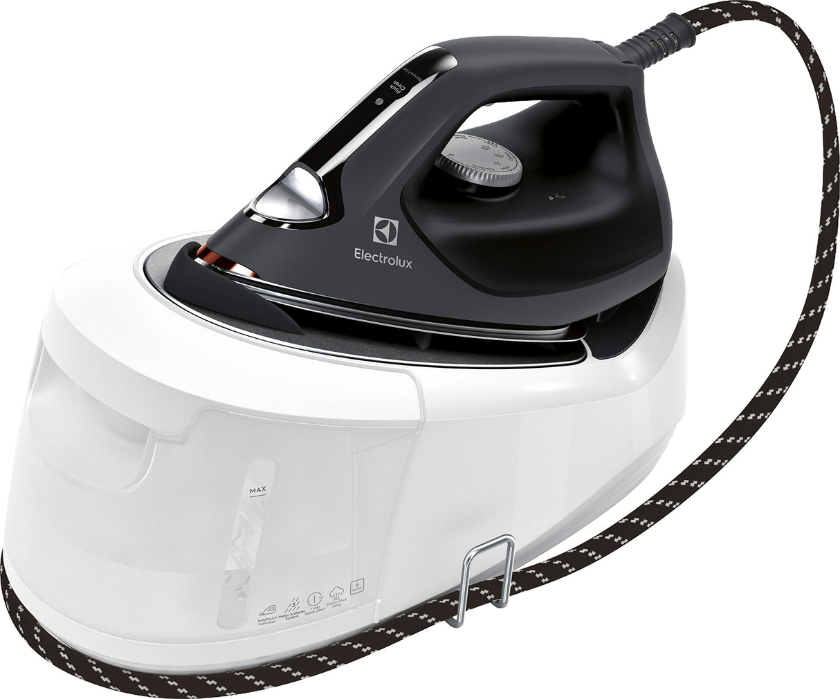 Electrolux E6ST1-8EG - Caldera de vapor Refine 600, potencia 2000 W, golpe de vapor 360 g, negro