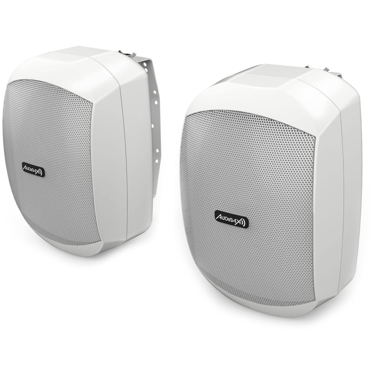 Audibax Ovo 4 White Pareja de Altavoces Pasivos Pared 4 Pulgadas 100v / 8 Ohm IP65