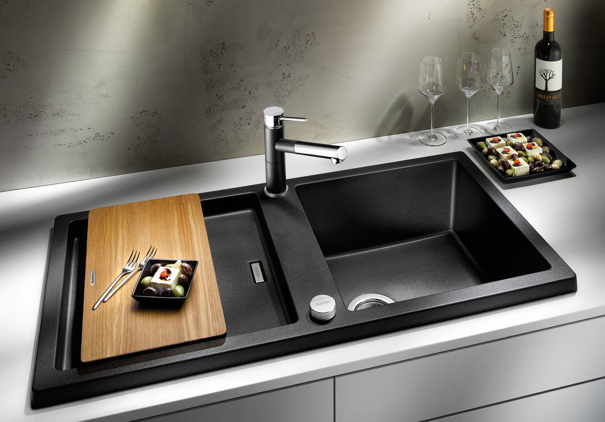BLANCO 519618 Fregadero de cocina ADON XL 6 S, color gris roca, Small