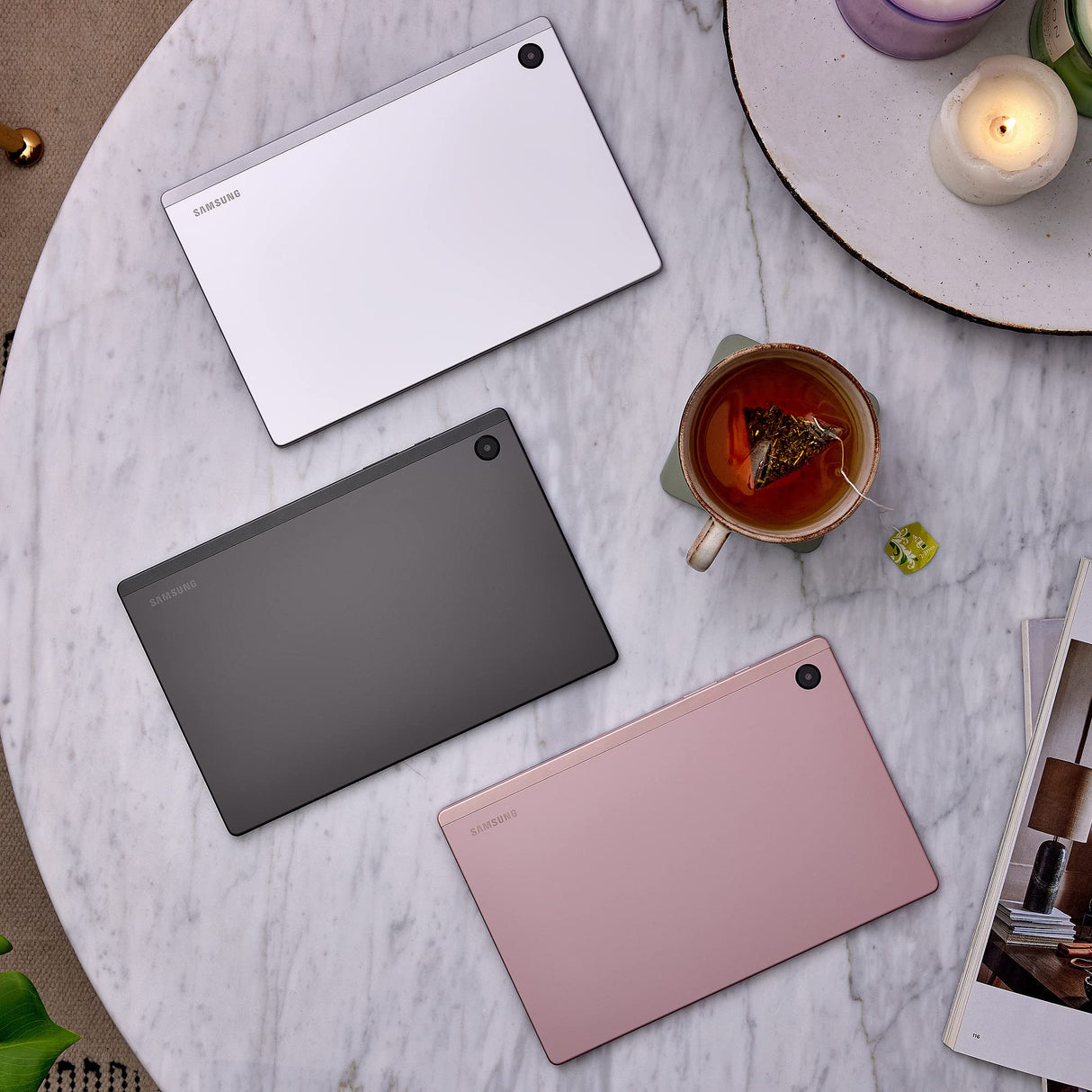 Samsung Memoria Galaxy Tab A8 LTE: 32 GB/3 GB RAM 10,5" Pulgadas 7040 mAh Rosado