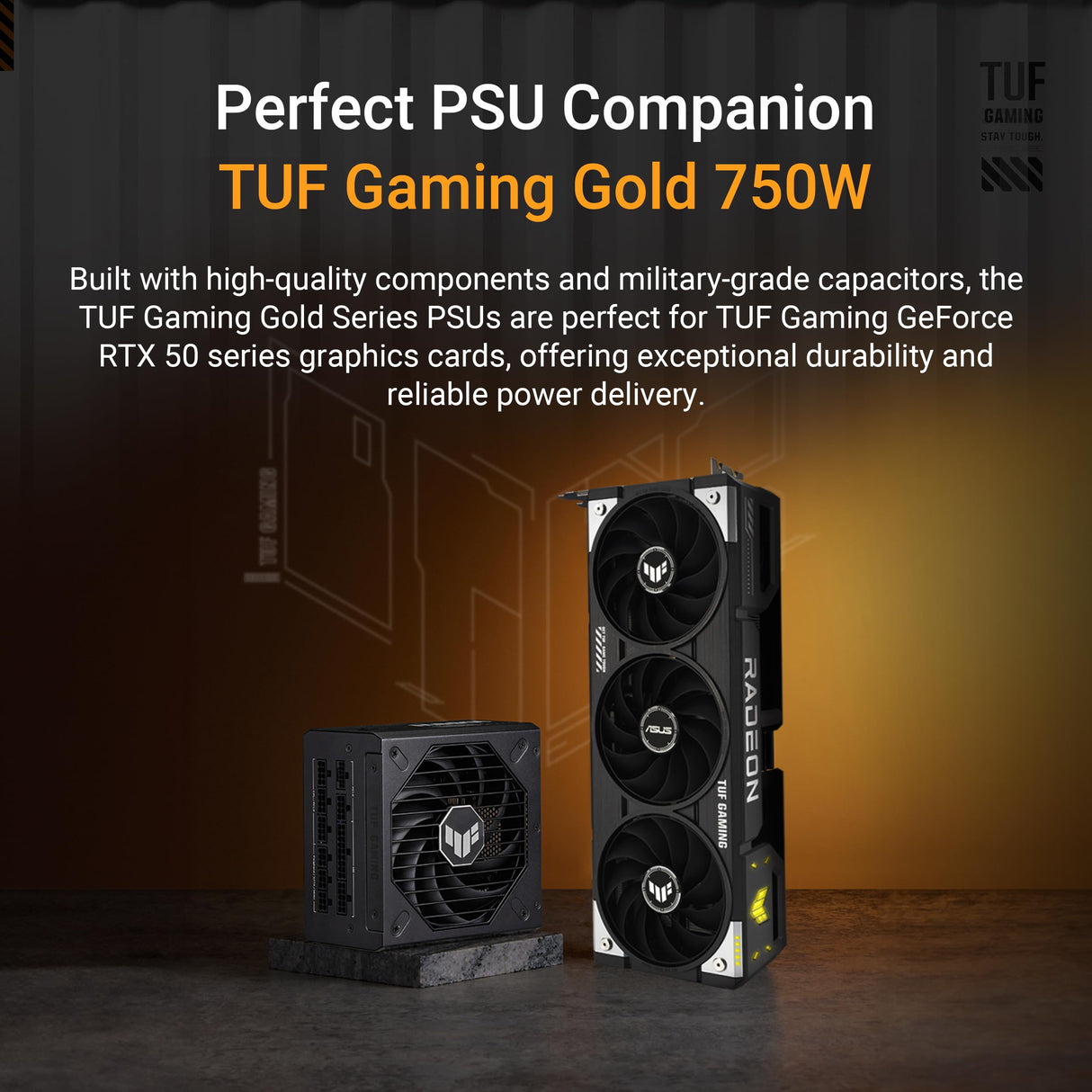 ASUS TUF Gaming Radeon RX 9060 XT 16 GB GDDR6 OC Edition, Tarjeta gráfica Gaming, PCIe 5.0, HDMI/DP 2.1, 2.5 Ranuras, Grado Militar, Revestimiento PCB, Doble BIOS, Ventiladores Axial-Tech