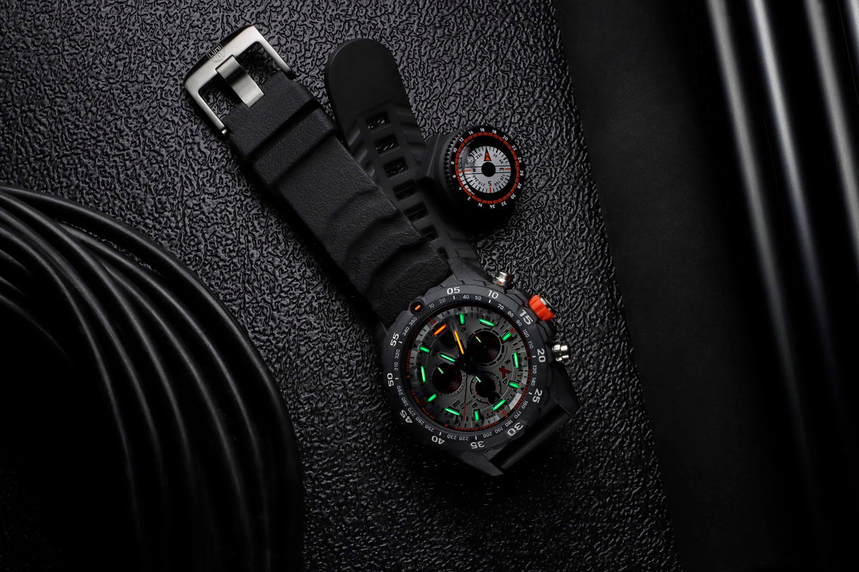 Luminox Reloj Analógico para Hombres de Cuarzo con Correa en Caucho XB.3748