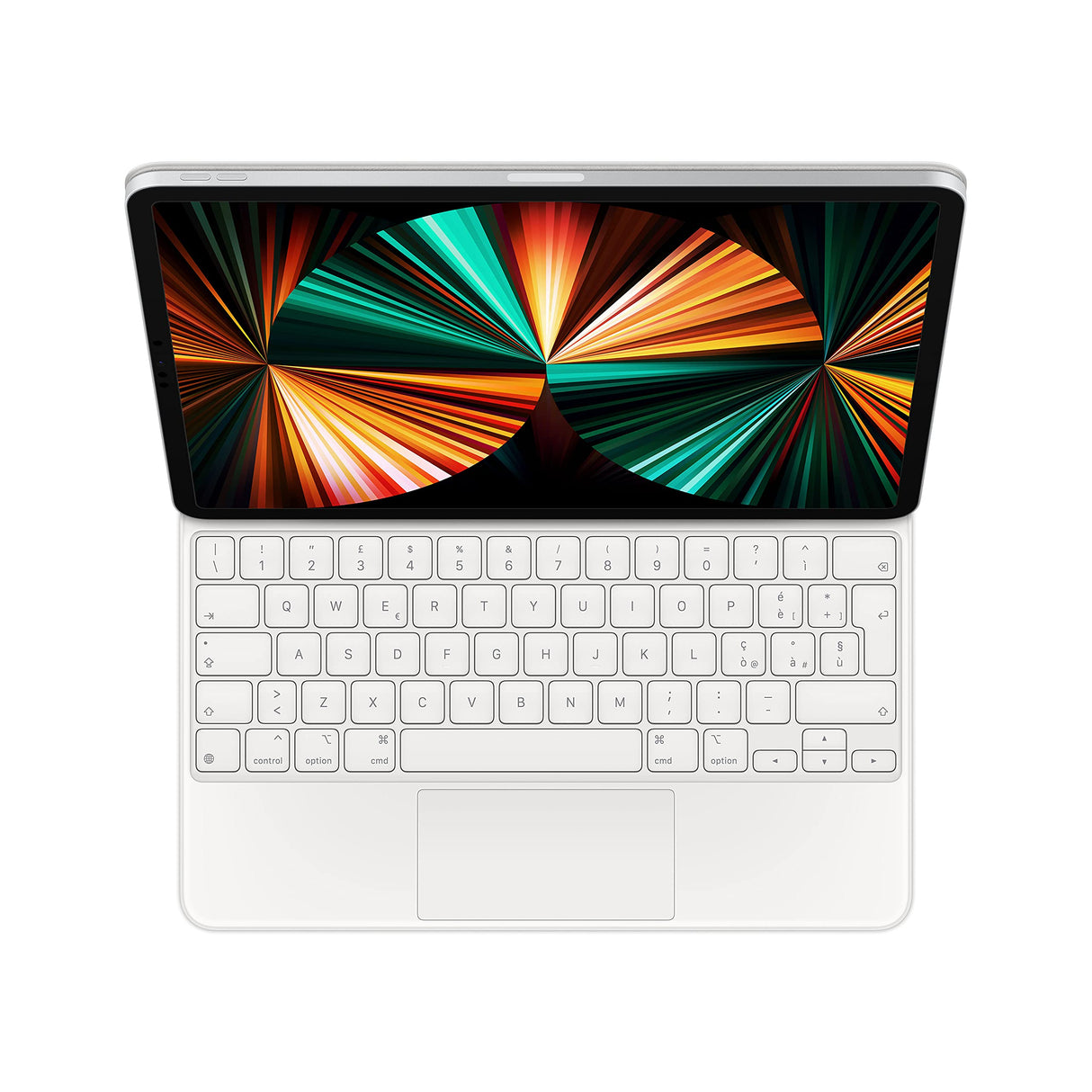 Apple Magic Keyboard (para el 12.9-Inch iPad Pro - 5.ª generación) - Italiano - en Blanco