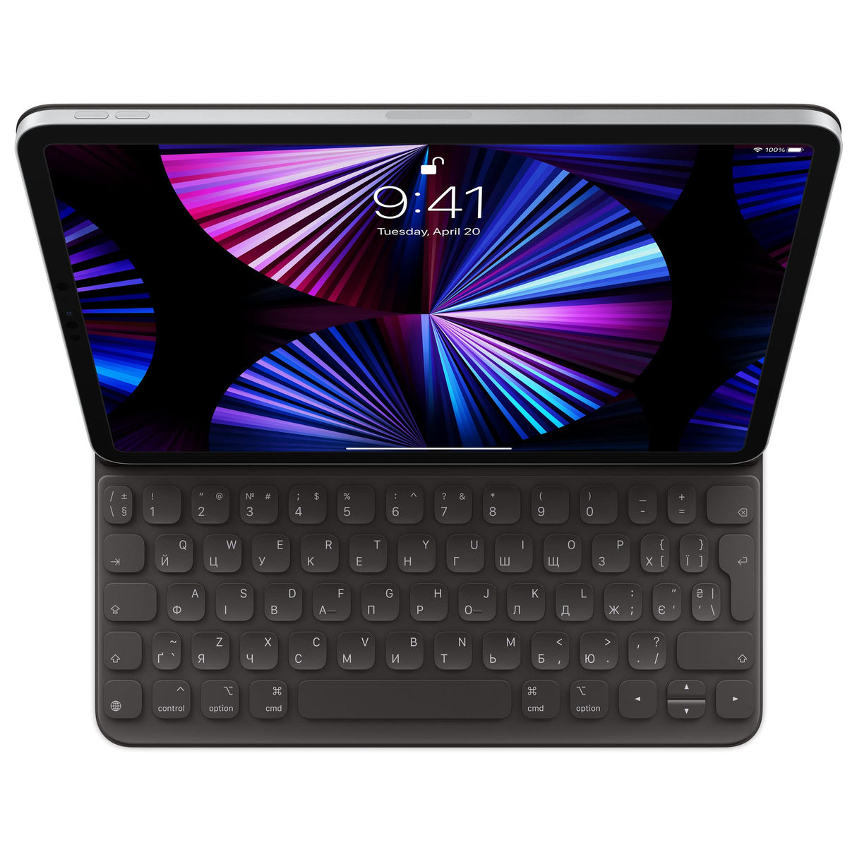 Apple Smart Keyboard Folio para el iPad Pro de 11 Pulgadas (3.ª generación) y iPad Air (5.ª generación) - Ucraniano