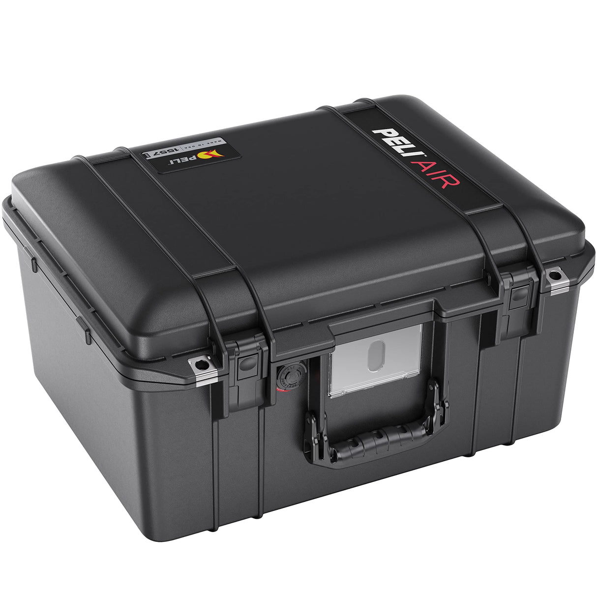 Peli 1557 Air Maleta de Transporte Ligera para Drones y cámaras, estanca e Impermeable al Polvo, 36L de Capacidad, Fabricada en EE.UU., con divisores Personalizables TrekPak, Color Negro