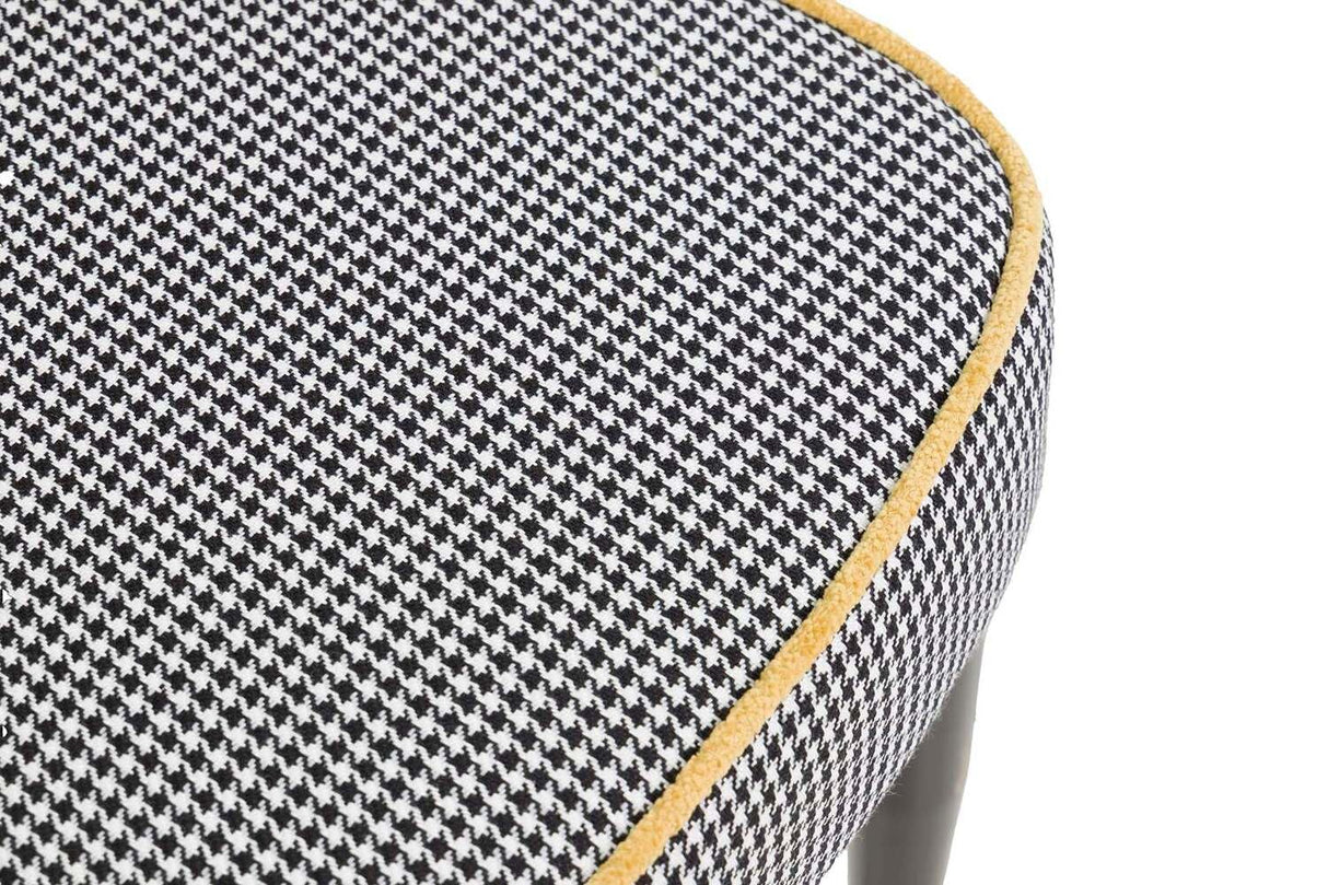 SILLA TEXTIL GRIS HOUSTON 56x58x83 CM