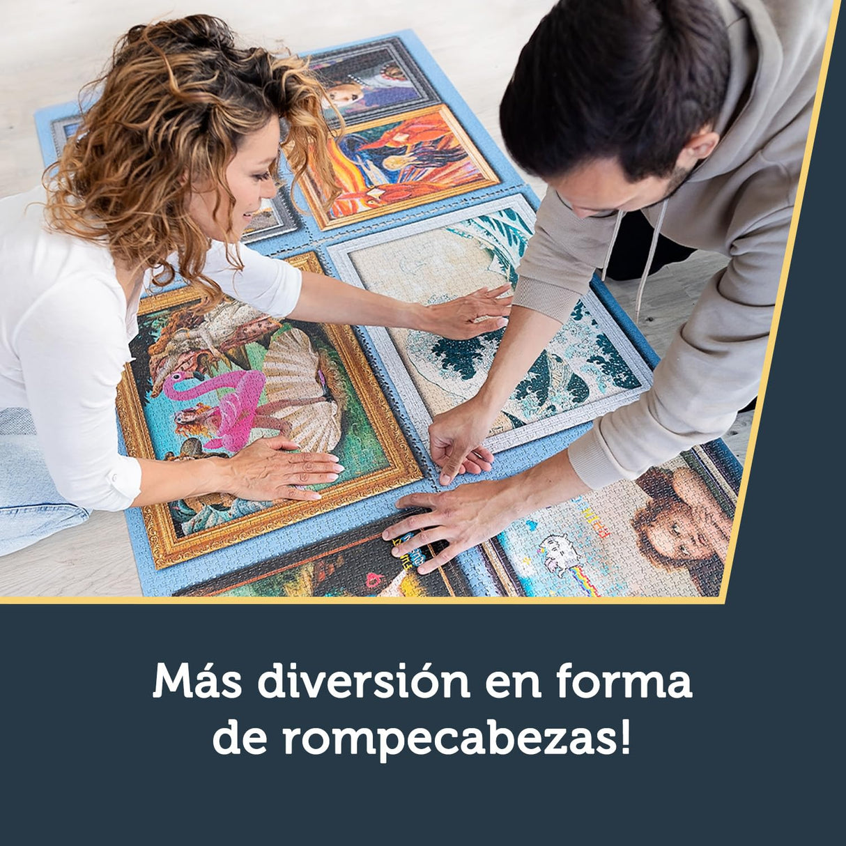 TREFL Prime-Puzzle UFT, Earth Chronicles: from Creation to The Future-21 000 Piezas, puzle Gigante, cartón más Grueso, para Adultos niños Desde los 12 años, Multicolor (81040)