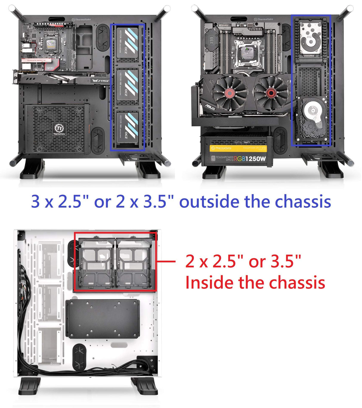 Thermaltake Core P3 TG Snow