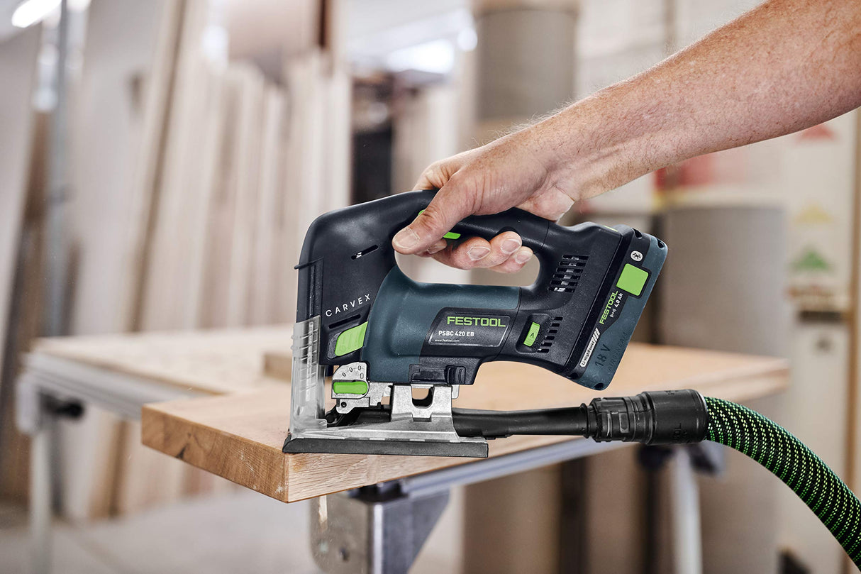 Festool Caladora de péndulo a batería PSBC 420 EB-Basic CARVEX