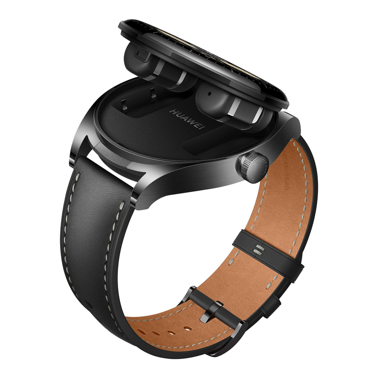 HUAWEI Watch Buds - Reloj Inteligente, Auriculares y Reloj Inteligente en uno, cancelación de Ruido AI e IA para Llamadas, Compatible con Android e iOS, versión Internacional de Modelo Global de la