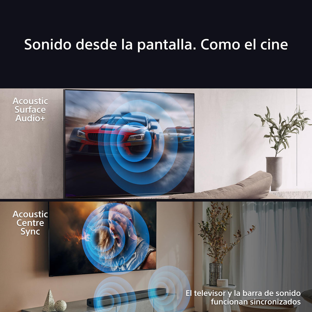 Sony BRAVIA 8 OLED 55 Pulgadas 4K HDR Google Smart TV (2024), Funciones Gaming para PS5 y IMAX Enhanced, Dolby Vision Atmos, Chromecast, Apple AirPlay, 120Hz 55XR80