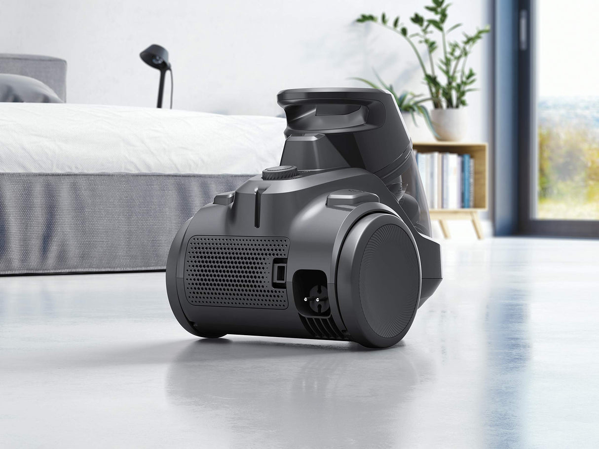 Electrolux EC41-4T Ease C4 Aspirador sin Bolsa, Metal, Negra