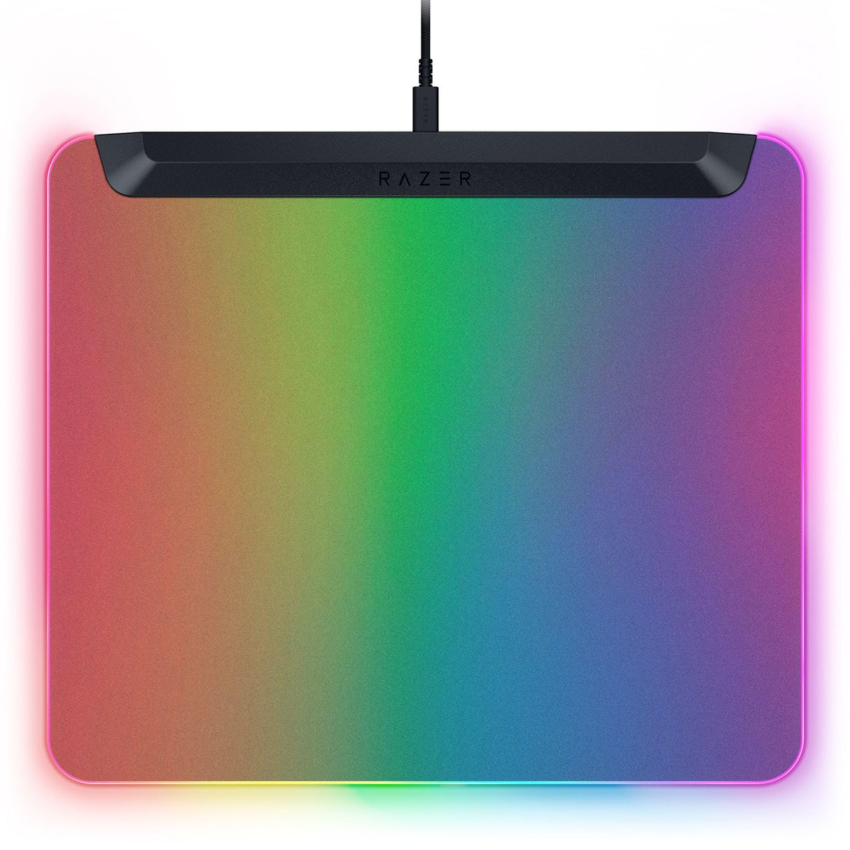 Razer Firefly V2 Pro - Alfombrilla de ratón para Juegos con retroiluminación RGB - Puerto USB Integrado (iluminación LED de 15 Zonas, Superficie con Textura micrograbada) Negro