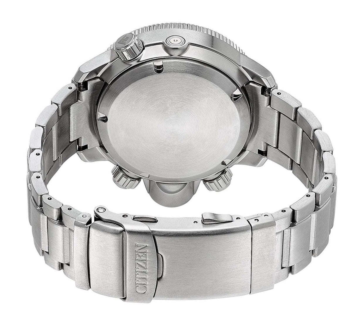 Citizen Reloj Analógico para de los Hombres de Eco-Drive con Correa en Acero Inoxidable BN2031-85E