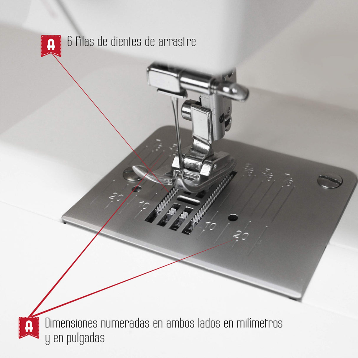 ALFA Next 40+ Spring Maquina De Coser, Azul, 30 X 19 X 37 Cm