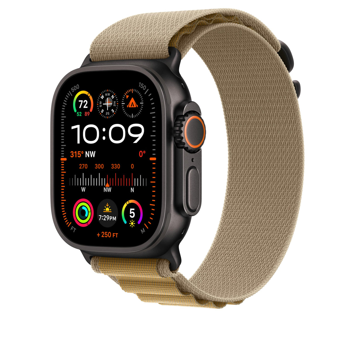Apple Watch Band - Correa Loop Alpine - 49 mm - Canela - Talla L
