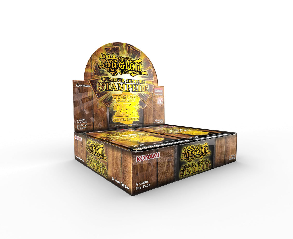 YU-GI-OH! TCG – Quarter Century Stampede (Caja de 24 Sobres) – Eng