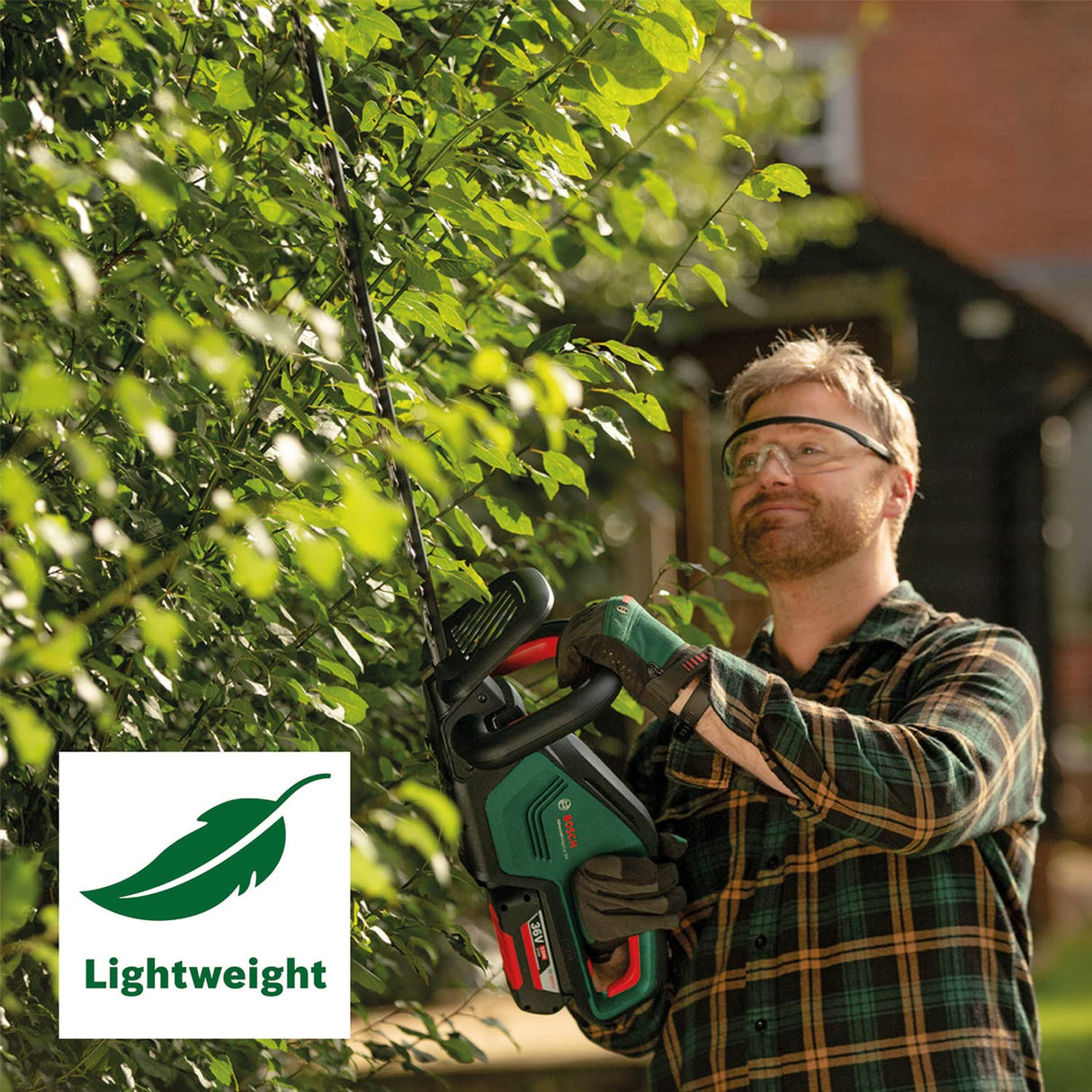 Bosch cortadora de setos a batería AdvancedHedgeCut 36V-65-28 (sin batería, sistema de 36 voltios, longitud de la sierra 65 cm, en caja)