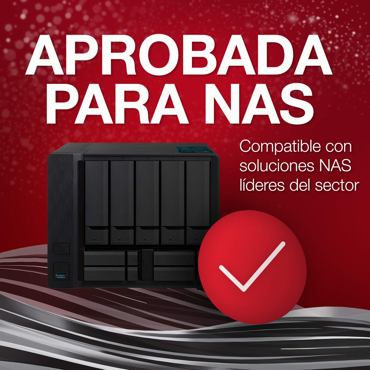 Seagate IronWolf, 12TB, NAS, Disco duro interno, HDD, CMR 3,5" SATA 6GB/s, 7200 RPM, caché de 256 MB para almacenamiento conectado a red RAID y 3 años Rescue Services (ST12000VN0007)