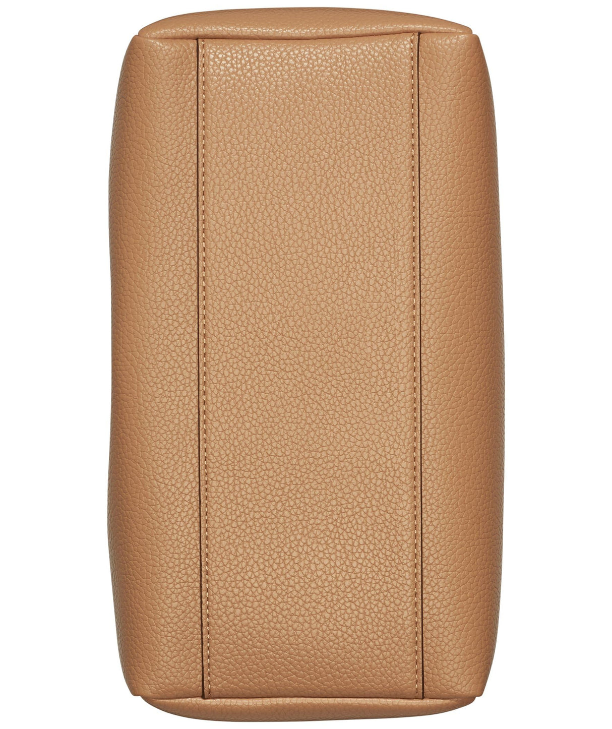 DKNY Willa Satchel, 100% Poliuretano Mujeres, Capuchino, Large