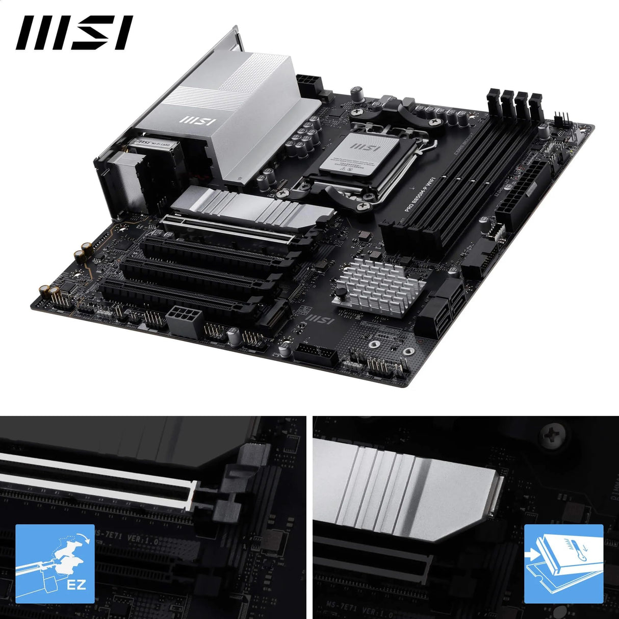 MSI Pro B850M-P WiFi - Placa Base