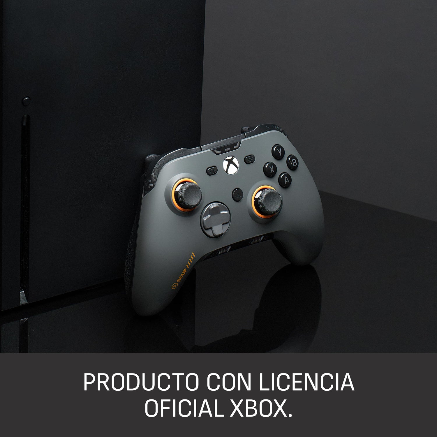 SCUF VALOR PRO Mando Xbox Performance con Cable – Palas Traseras Personalizables, Gatillos Instantáneos, Palancas de Efecto Hall, Controles de Audio, Xbox Series X|S, Xbox One, Windows PC – Gris Acero