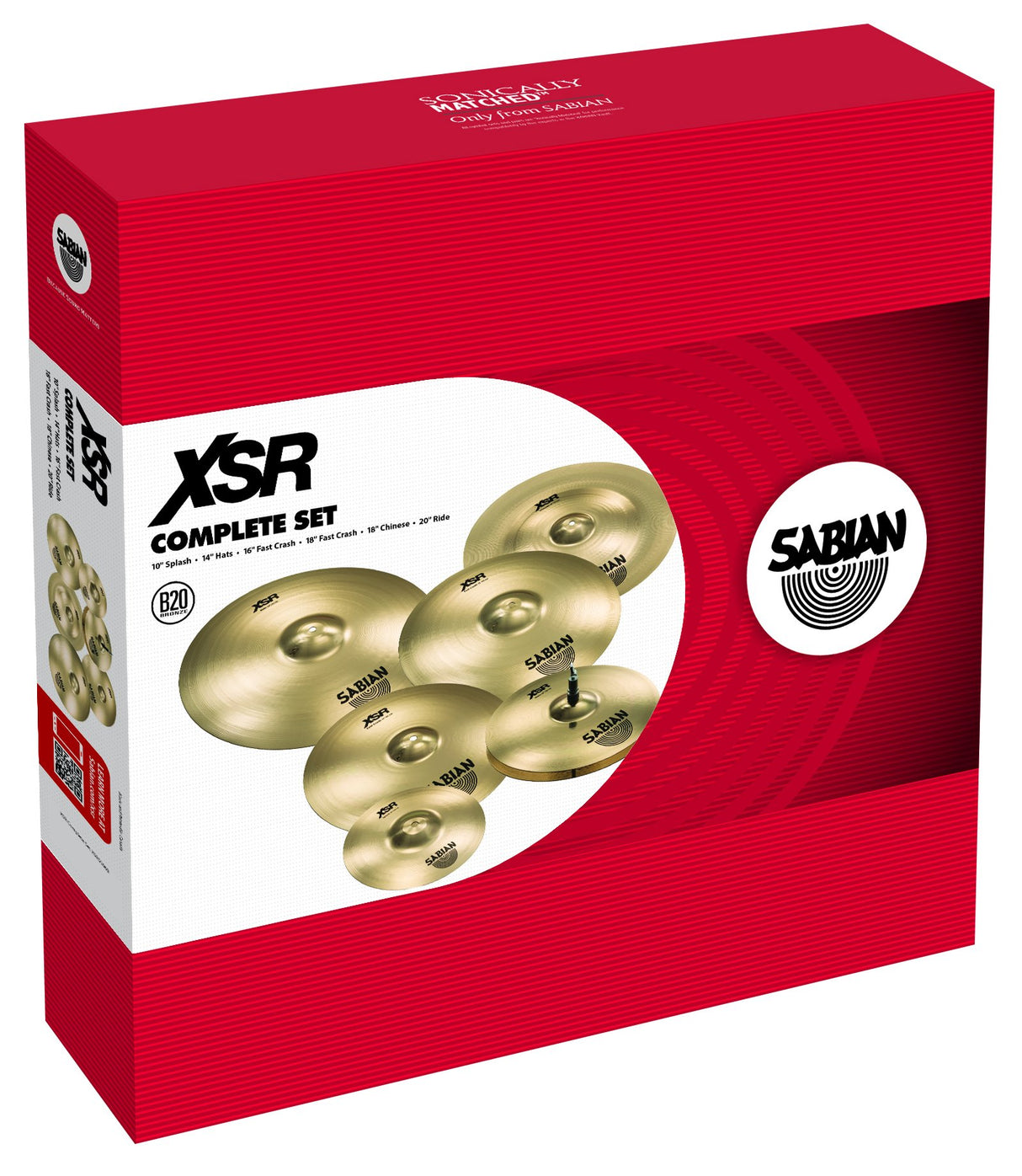 Sabian XSR5006B XSR - Set de platos de batería