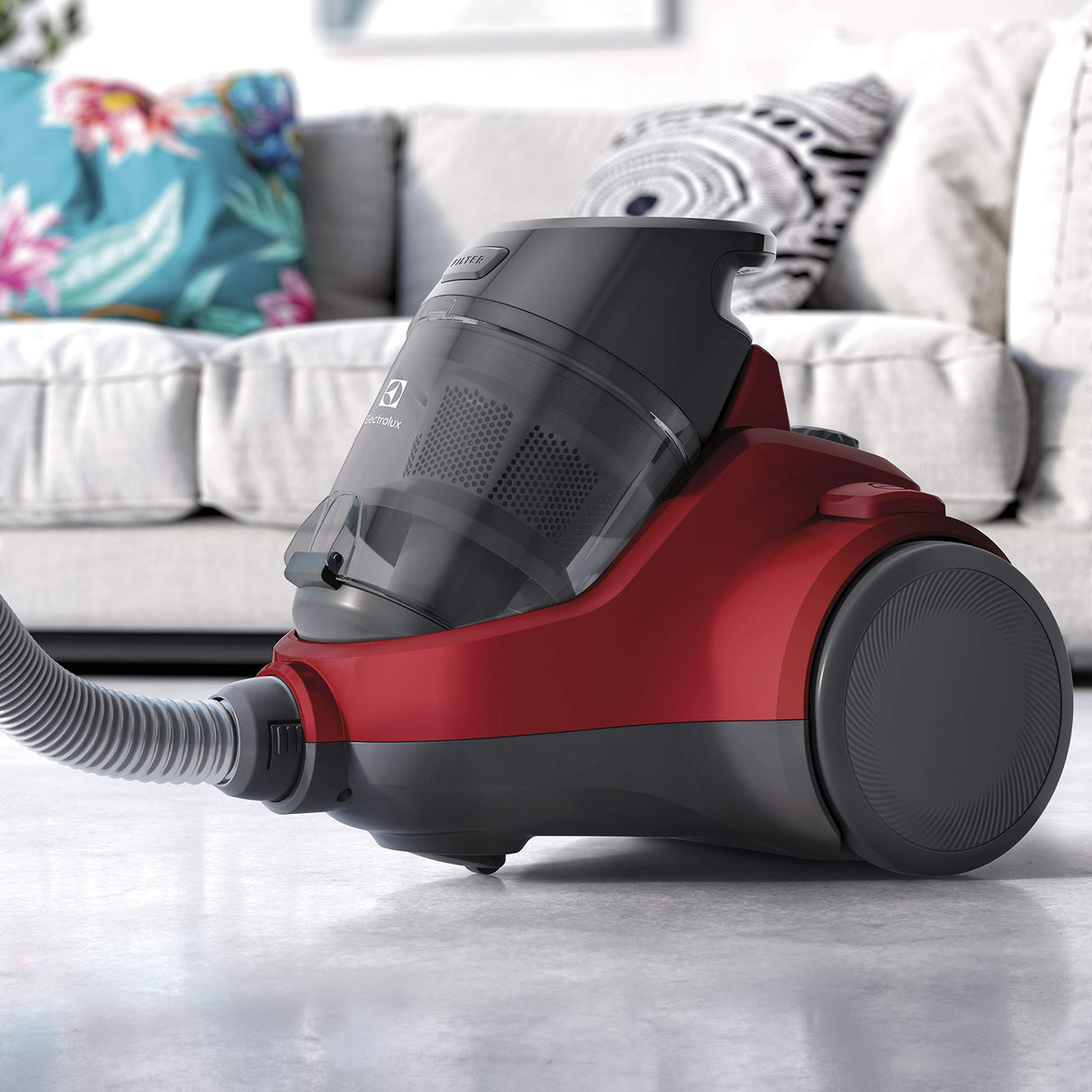 Electrolux EC41-ANIM 750 W - Aspiradora (750 W, Aspiradora cilíndrica, Secar, Sin bolsa, 1,8 L, Filtro higiénico)