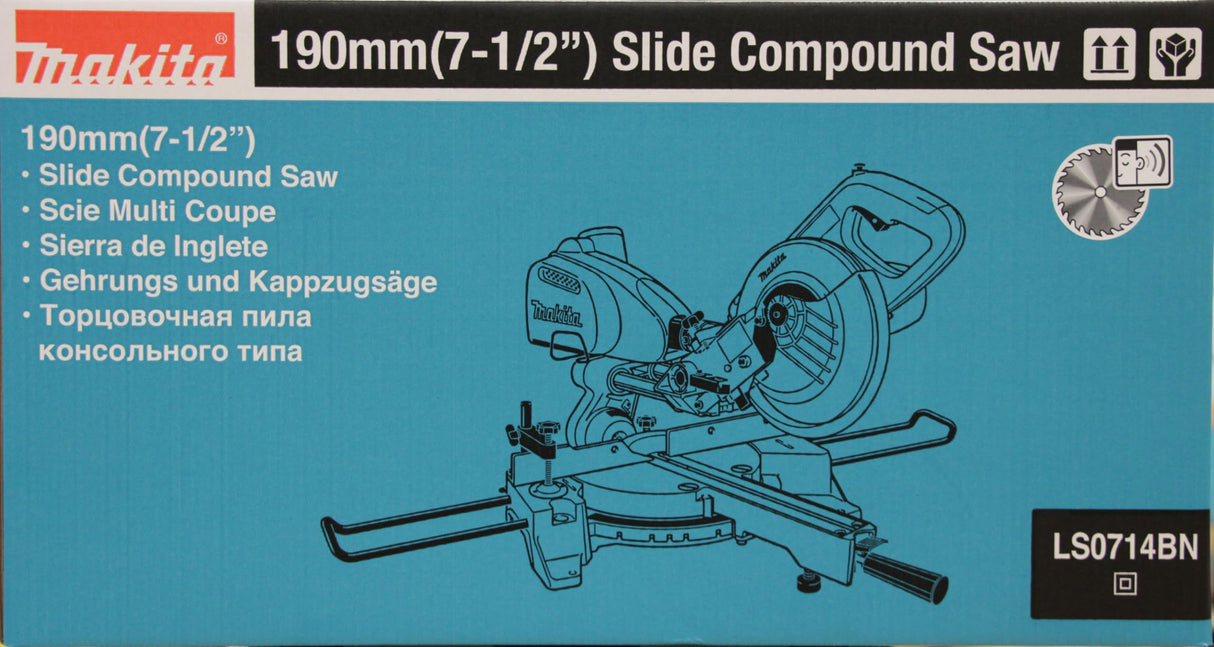 Makita LS0714BN - Sierra ingletadora (190 mm)