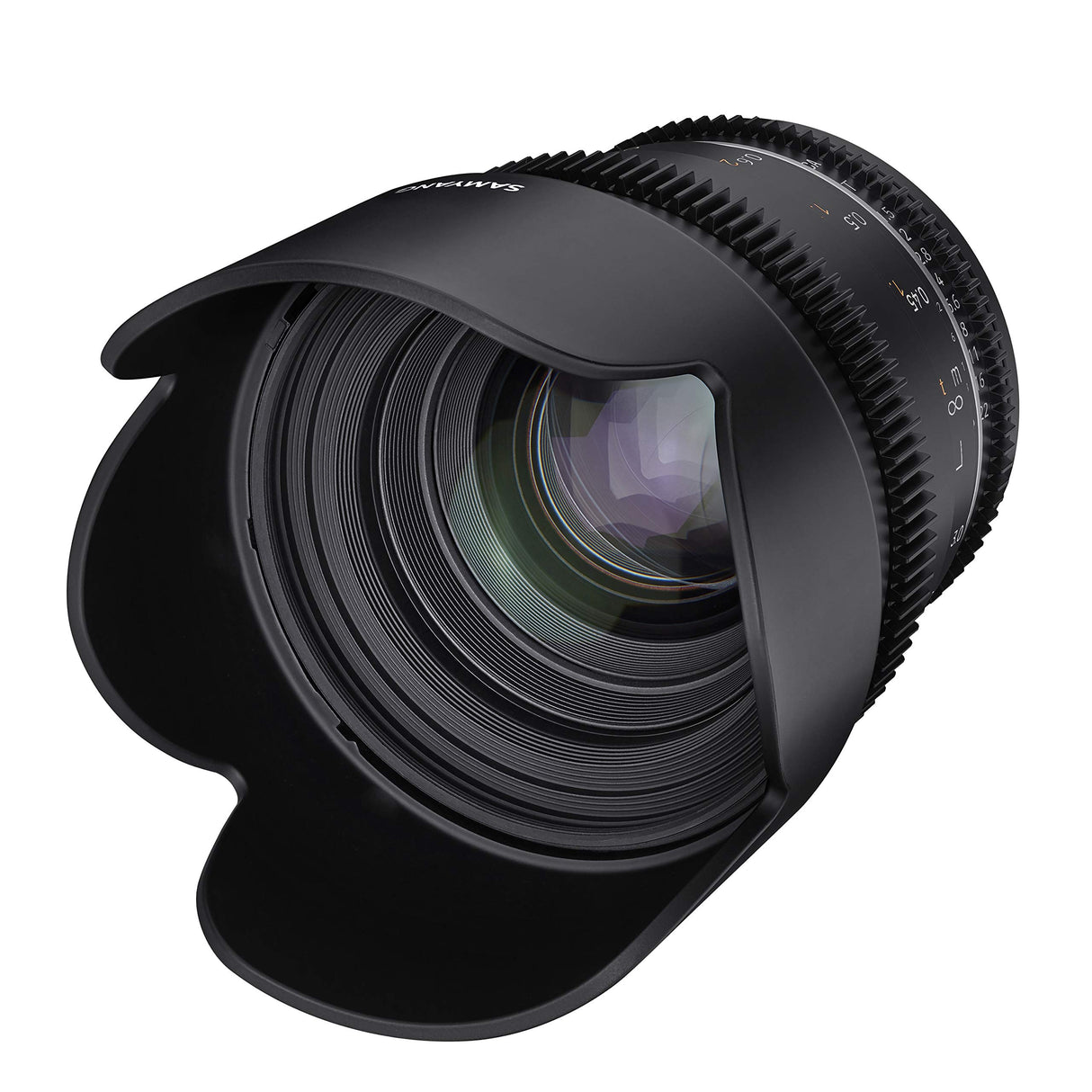 Samyang SA1714 - Lentes de Cámara Compatibles con 50MM T 1.5 MK2 MFT, Negro