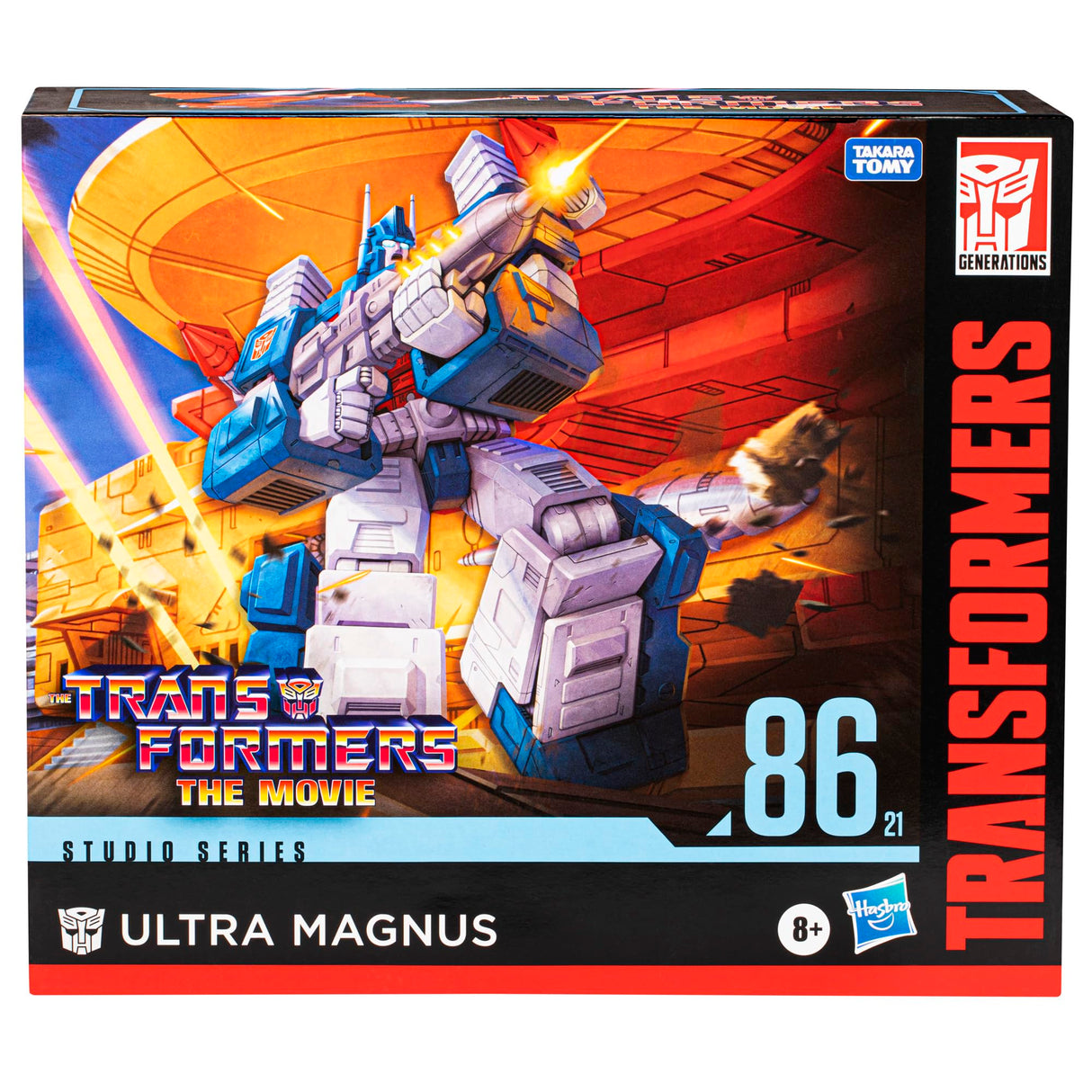 Transformers Toys Studio Series Commander Class 86-21 Ultra Magnus to Batalla por Cybertron (24 cm)