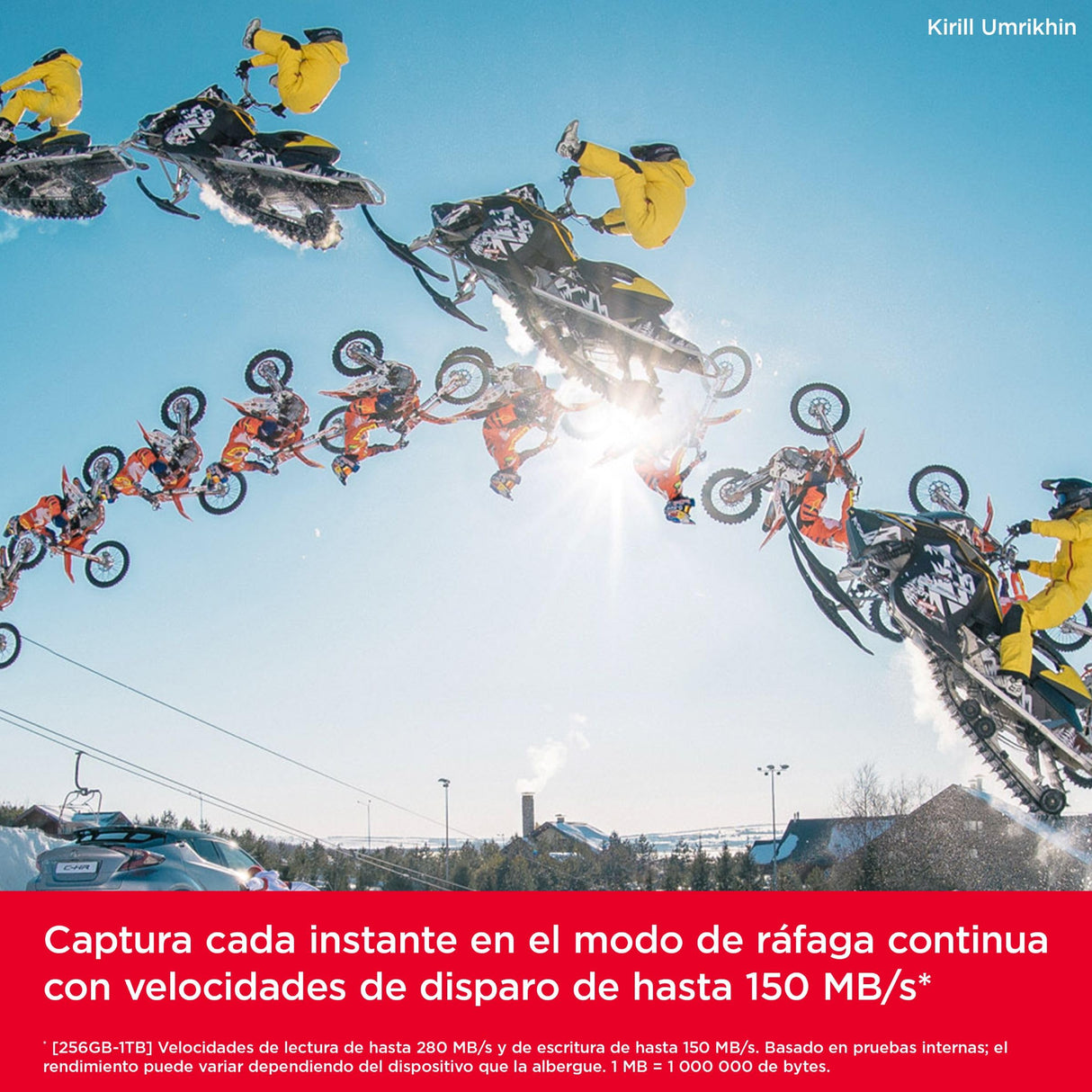 SanDisk 1 TB Extreme PRO Tarjeta de memoria SDXC, con hasta 280 MB/s, UHS-II, C10, U3, V60