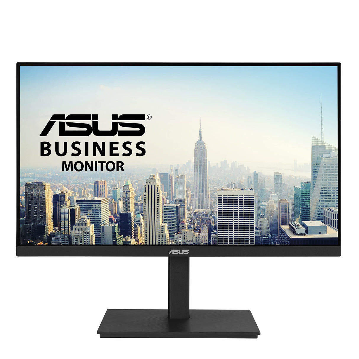 Asus VA27ECPSN - Monitor Docking USB de 27 Pulgadas, Full HD, IPS, Sin Marco, USB-C, RJ45, 75 Hz, Adaptive-Sync, Altavoces Estéreo, Baja Luz Azul, Sin Parpadeos, Diseño Ergonómico, Montaje en Pared
