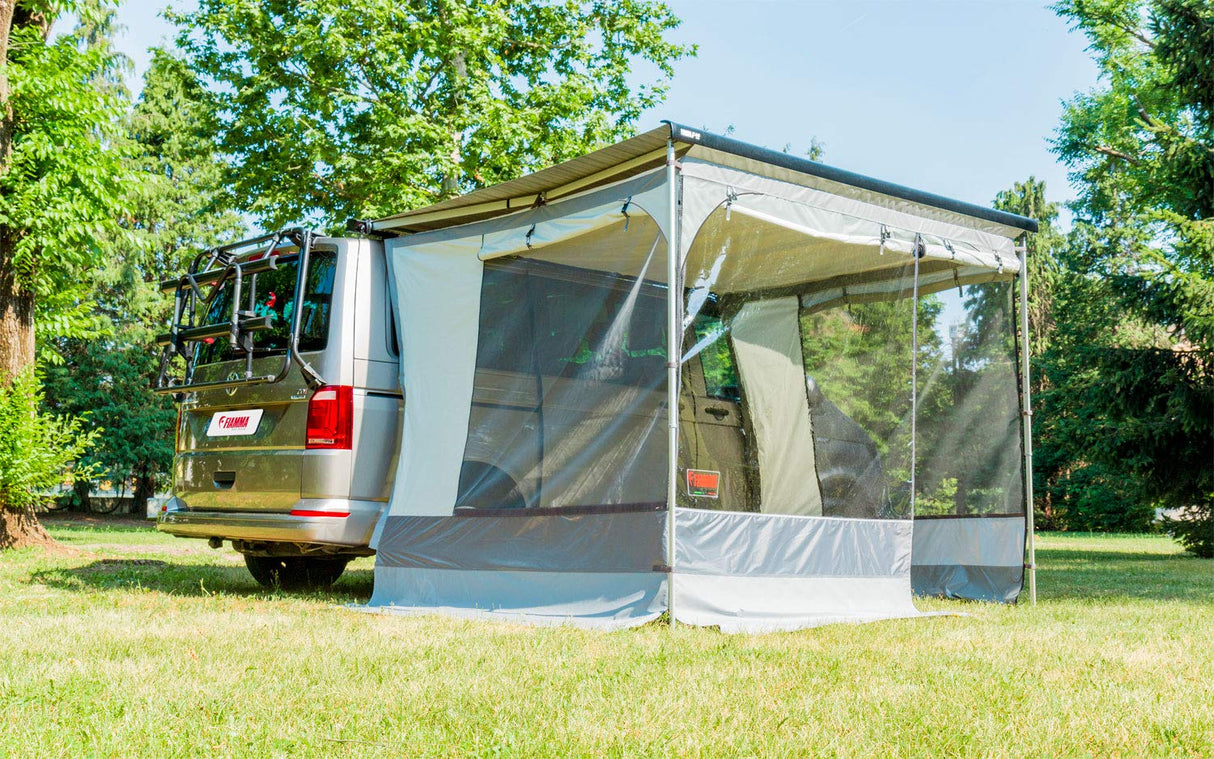 Fiamma Room F40Van Premium - Toldo para toldo F40, Altura de Montaje 210-180 cm, extensión de toldo 225 cm