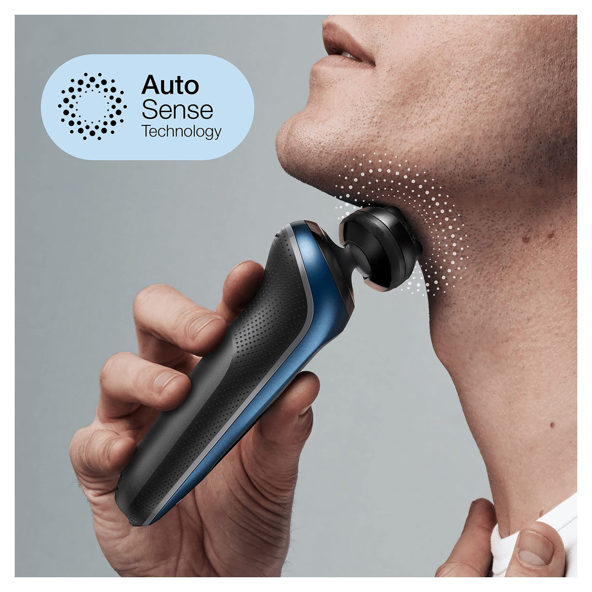 Braun Series 6 61-B1500s - Afeitadora eléctrica para hombre, con accesorio EasyClick, afeitadora eléctrica y recortadora de barba, SensoFlex, Wet&Dry, recargable e inalámbrica