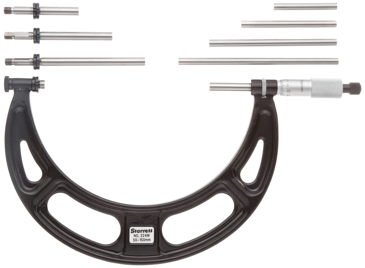Starrett - Micrometro exteriores 224mdrlz