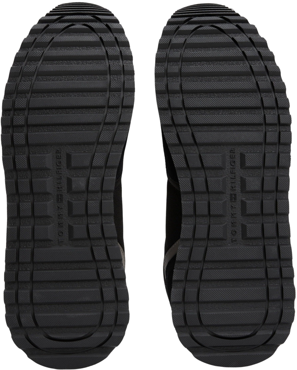 Tommy Hilfiger Runner Sneaker Hombre New Eva Mix Calzado Deportivo, Negro (Black), 42
