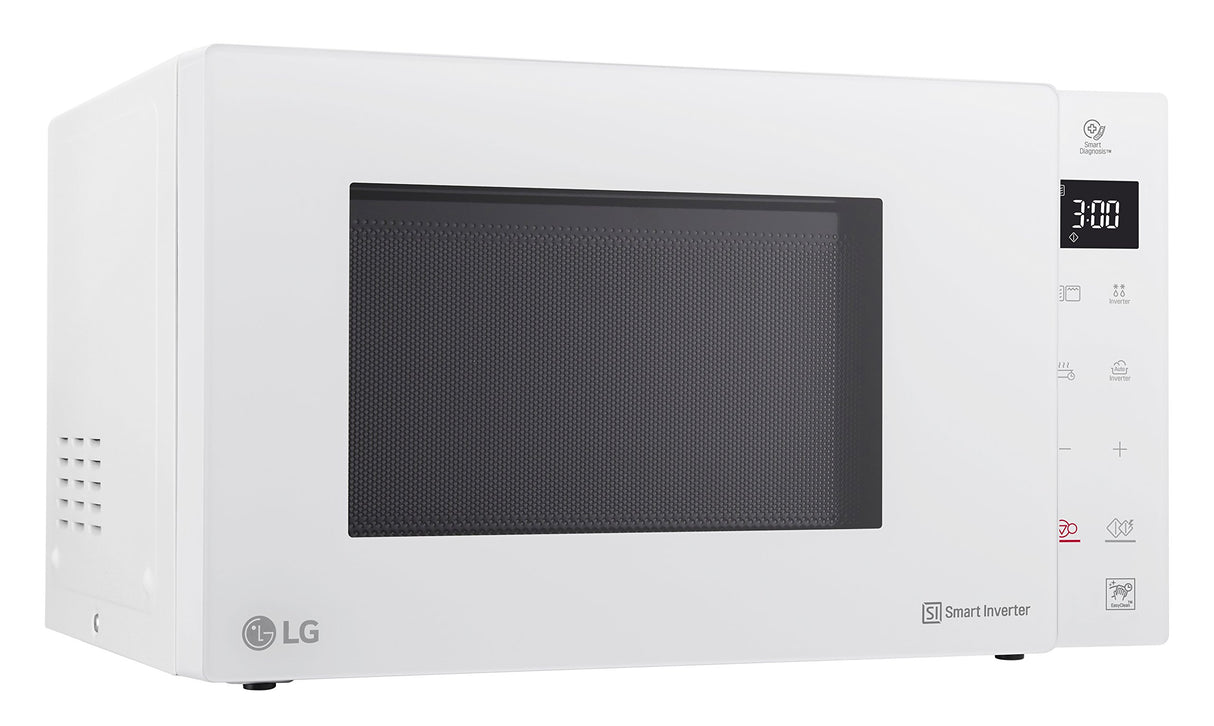 LG Electronics NeoChef MH6535GIH - Microondas con parrilla (1000 W, 25 L, pantalla digital), color blanco
