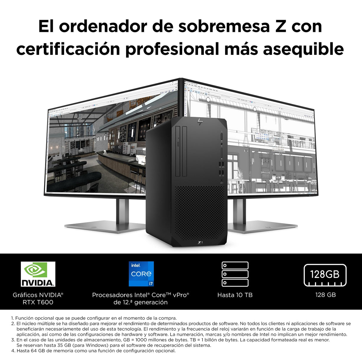 HP Z1 G9 I7-12700 SYST