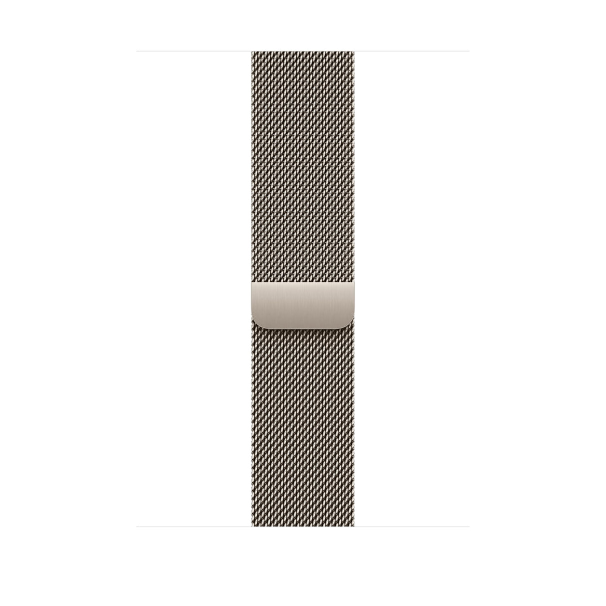 Apple Watch Band - Pulsera Milanese Loop - 46 mm - Titanio Natural - Talla M/L