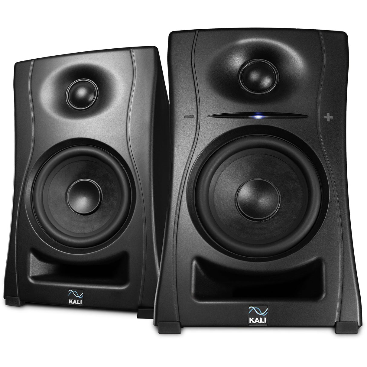 Kali Audio - LP-UNF-EU Par de monitores Ultra cercano biamplificados de 160 vatios, Sistema de Sonido, Monitor de Estudio, Ecualizador de límite, conectividad Hi-Fi con Bluetooth/USB-C,TRS,RCA, Negro