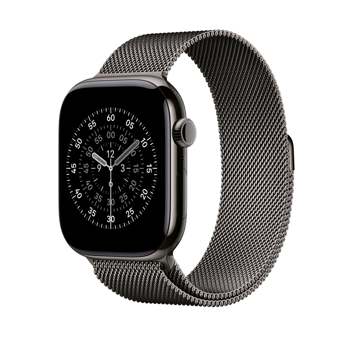 Apple Watch Band - Pulsera Milanese Loop - 46 mm - Titanio Pizarra - Talla S/M