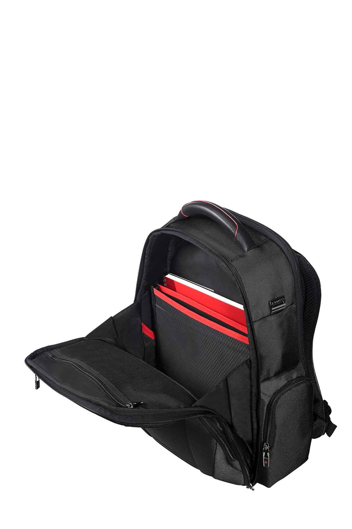 Samsonite Pro -DLX 5 - 15.6 pulgadas de mochila portátil, 44.5 cm, 20 L, negro (negro)