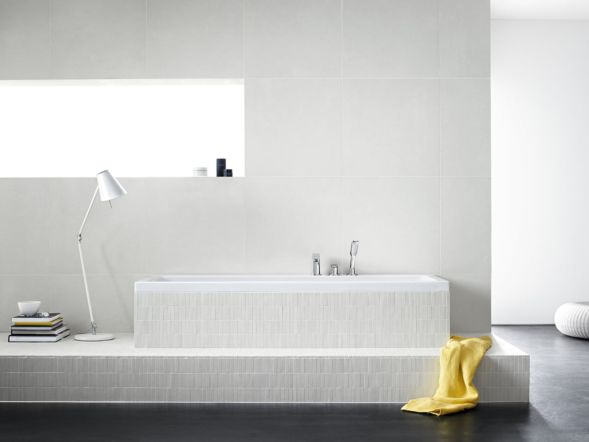 Hansgrohe 31190000 Metris grifería de 3 agujeros para borde de bañera, cromo