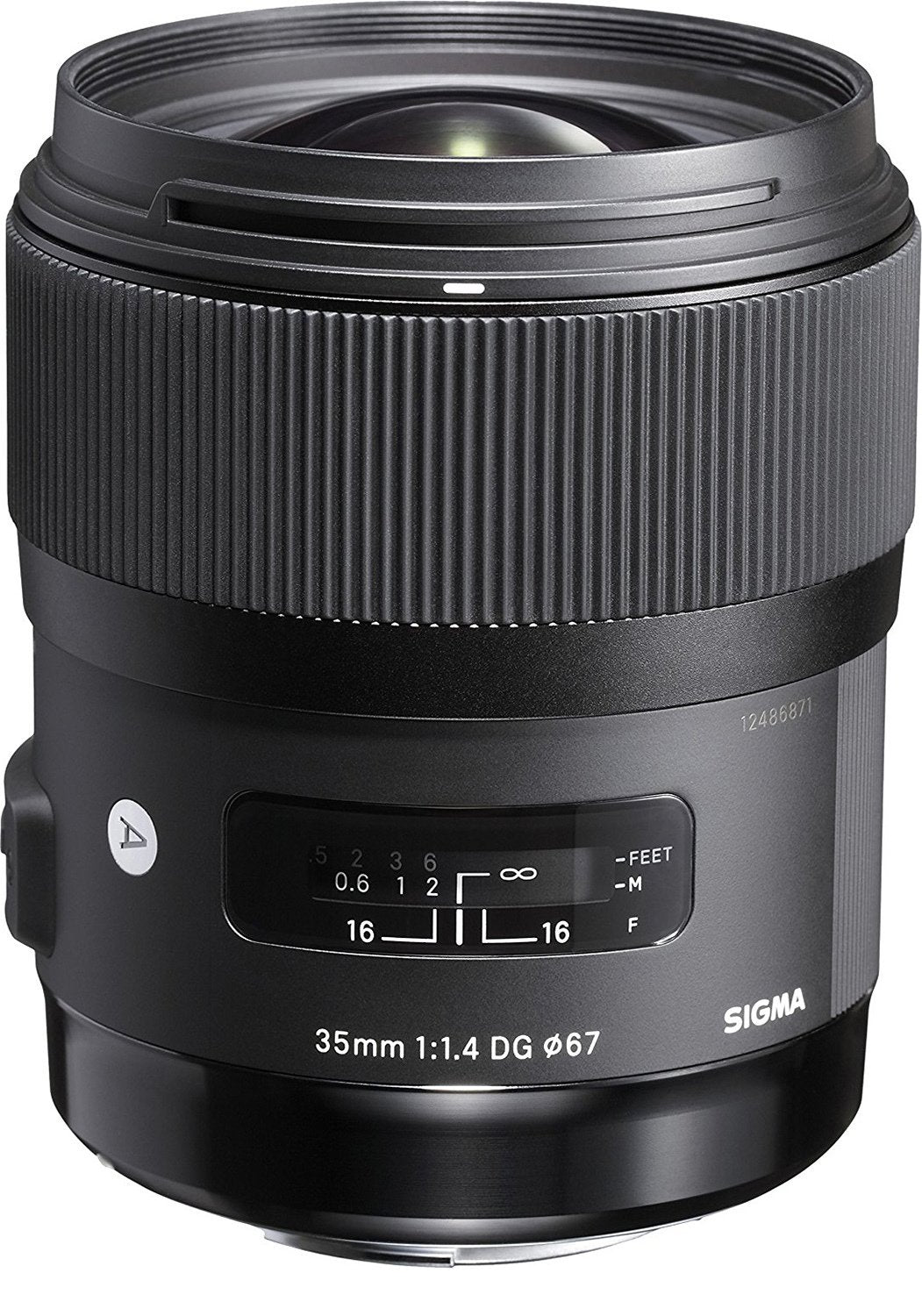 Sigma 340306 35 mm / F 1,4 DG HSM - Objetivo para Nikon (distancia focal fija 35mm, apertura f/1.4-16) color negro